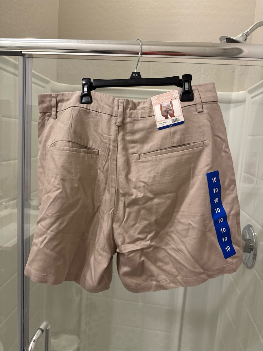 Women’s  Twill Shorts - Light Taupe (Size 10)